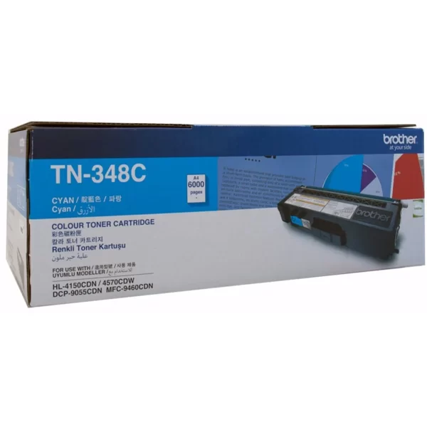 BROTHER TN348C TONER CARTRIDGE CYAN